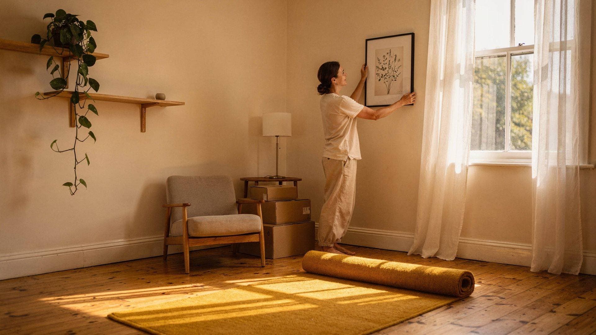 Making a rental house feel like home…without breaking the rules